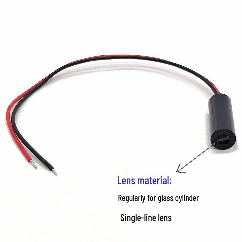 8x23mm 635nm 5mW Red Line Laser Module with Fixed Focus