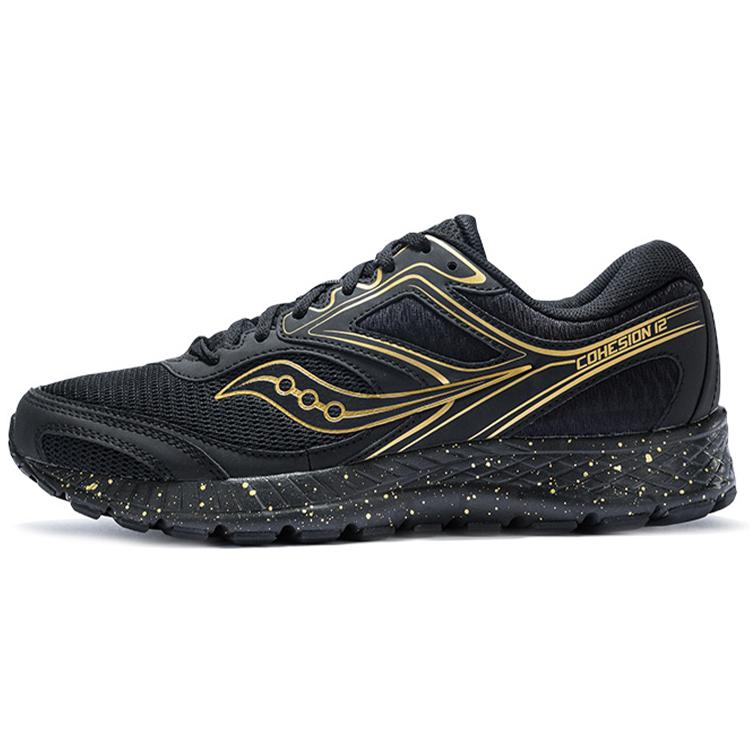 

Saucony Cohesion 12 Low top Running Shoes Men s Black Gold S20471-50 41