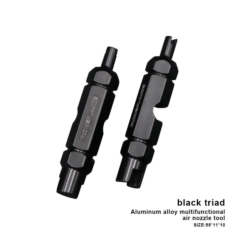 Bicycle Tire Nozzle Wrench MTB Valve Core Tool Cycling Double-head Portable Removal Disassembly Spanner Road Bike Repair Tools