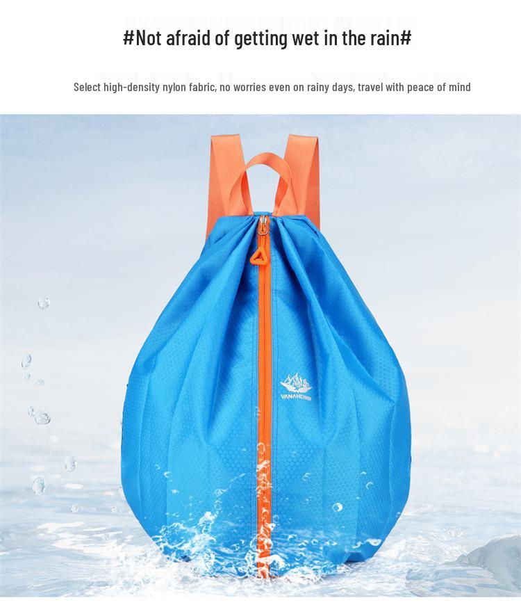 Mochila Deportiva Plegable Portátil: Bolsa de Viaje de Gran Capacidad para Estudiantes y Equipación de Baloncesto