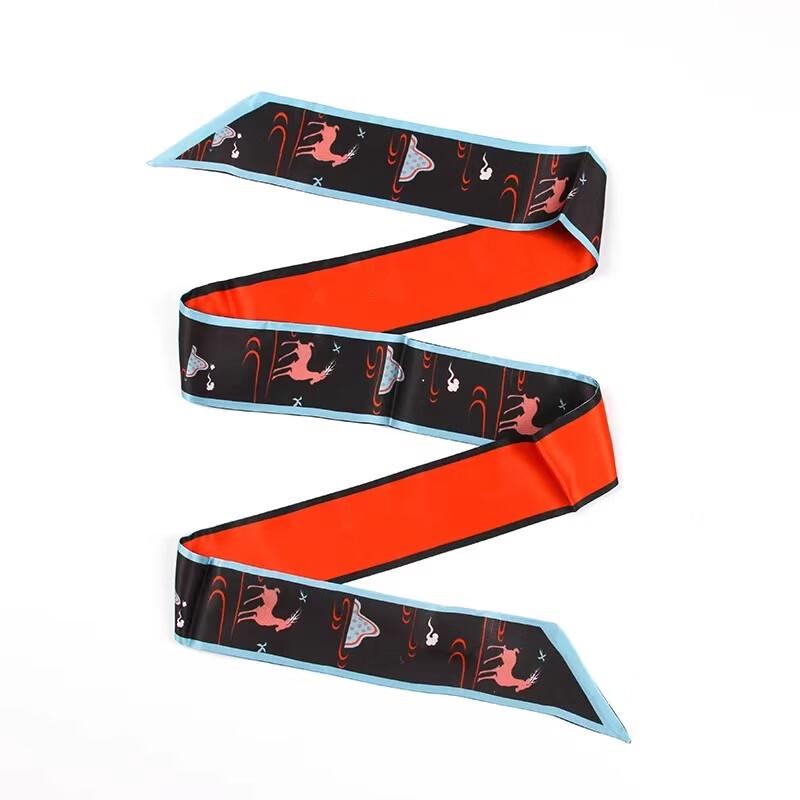 Dunhuang Nine-Colored Deer Mulberry Silk Scarf