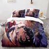 Venom Spider Hero Man Quilt Cover Set 2-Piece, 3D Printed Bedding Set With Zipper And Pillowcases 75*50Cm For Teens And Adults