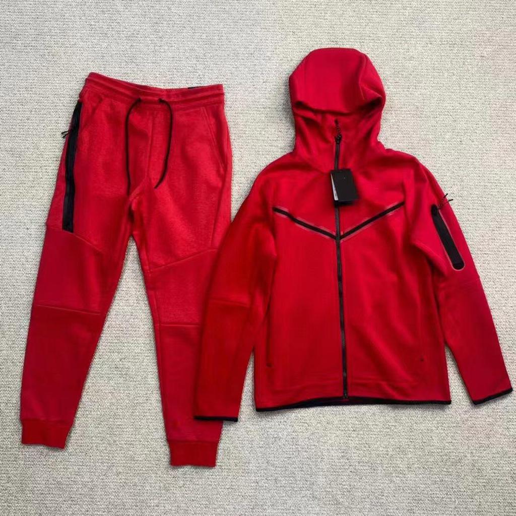 Tuta sportiva casual da uomo 2024 con cappuccio e zip laterale