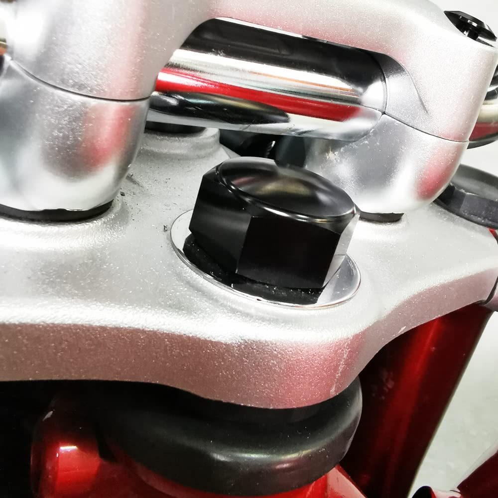 CNC Milled Aluminum Duralumin Steering Stem Nut for Honda Hunter Cab CT125 Trail 125