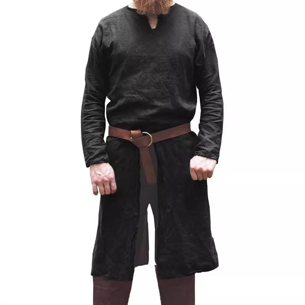 Medieval Viking Knight Retro Streetwear T-Shirt