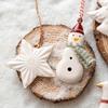 Cartoon Cane Drum Christmas Hanging Decoration Multicolor Xmas Tree Ornament  Festival