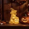 2026 Halloween Decorations Indoor Dog Ghost Lamp Light Up Ghost Dog Ghost Puppy Night Light for Home Bedroom Party Decorations
