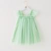 Ny Barnklänning i Gasa Fjärilsvingar Prinsessklänning Flickor Flygärm Slipklänning Baby Pompadourklänning Klänning
