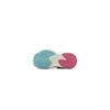 Li Ning Kids Sports Lifestyle Series Comfortable Soft Versatile Trendy Simple Low-Top Casual Shoes Kids Sneaker Off-White Light-Sky-Blue YKNV006-4