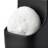 * Kitchen Dishwashing Liquid Dispenser Sponge Container Scourer Black Gold