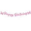 Geburtstagsbanner mit Schmetterlingsmotiv "happy Birthday" Banner Geburtstagsdekoration Atmosphären-Arrangement