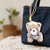 Cute Dress Up Bear Stuffed Bear Pendant Plush Keychain Small for Bag Backpack