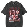 Funny Girl Dinner Caleb Graphic Tee Shirt Love and Deepspace Novelty Cotton T Shirts Fashion High Quality Vintage Washed T-Shirt