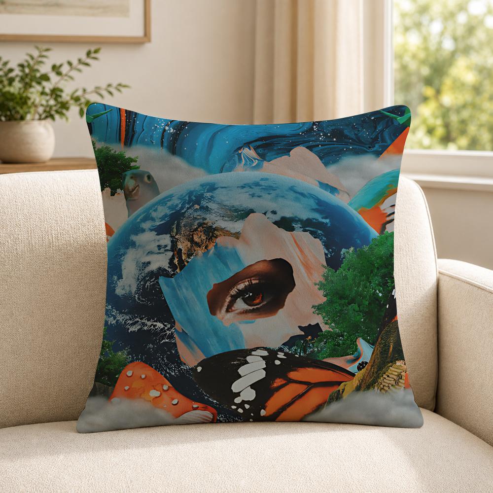 Singer KKacey MMusgraves Cushion Cover Soft Short Plush SkinFriendly Cushion Case for MultiScene Use