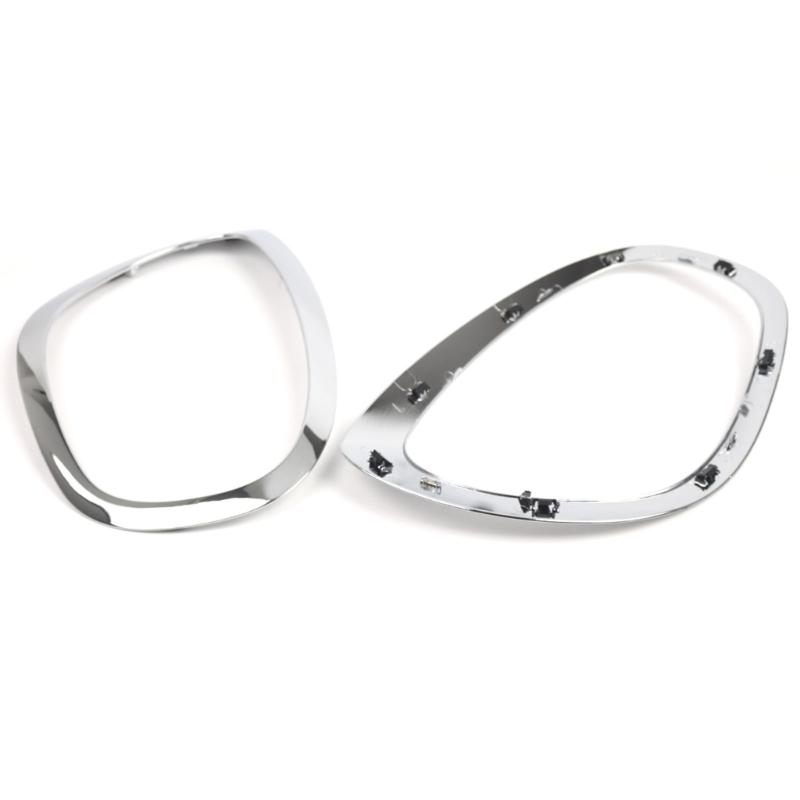 Front Bumper Lower Grille Fog Lamp Case Trim For F60 2017-2021 Foglight Replacement 51137388117, 51137388118