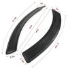 2PCS Black For Mitsubishi Lancer EVO 2008-2015 Car X Style Front Fender Side Vent Cover Trim Spoiler Guard Sticker Cover