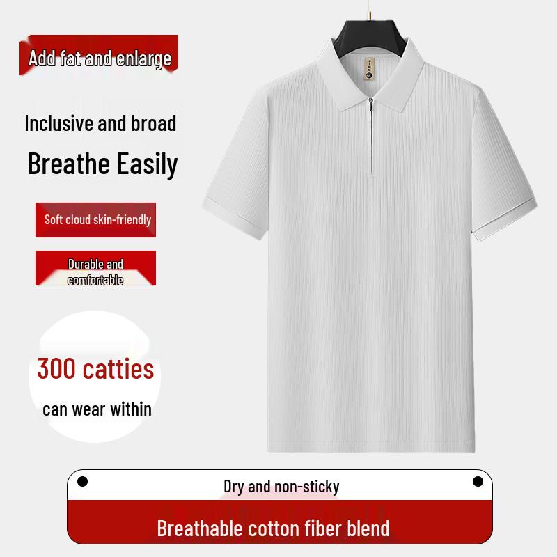 

Dibinze Men s Plus Size Short Sleeve Polo Shirt 4XL