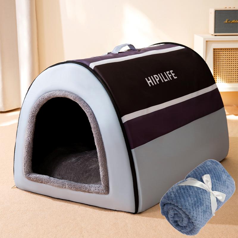 Kennel Medium and Large Dog Oversized House Dog House Dog Bed Removable and Washable Golden Retriever Pet Supplies Universal In All Seasons