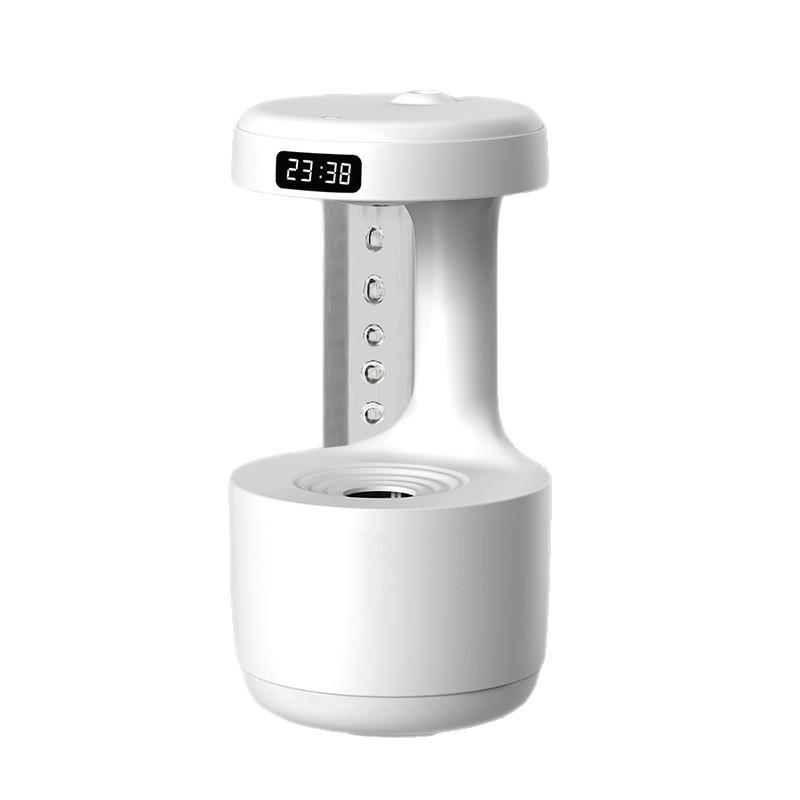 Cross-Border Anti-Gravity Humidifier: Creative Double-Layer Design with Automatic Power-Off, Ideal for Home Bedroom Decor and Gift.