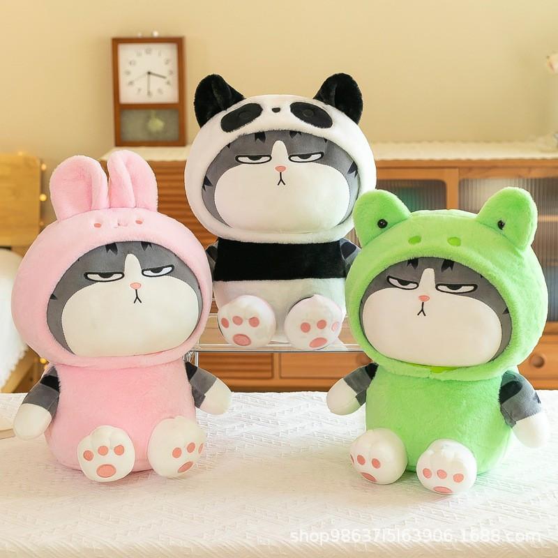 Meine Königliche Katze Puppe Plüschtier Lang lebe meine Königliche Katze Verwandelt sich in Frosch Panda Hochzeit Greifautomat Puppe
