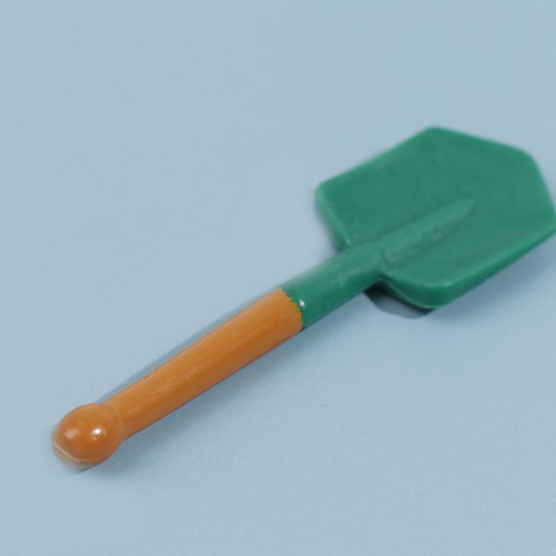 1:12 Dollhouse Miniature Shovel Farming Tool Model Toy Doll House Garden Decor