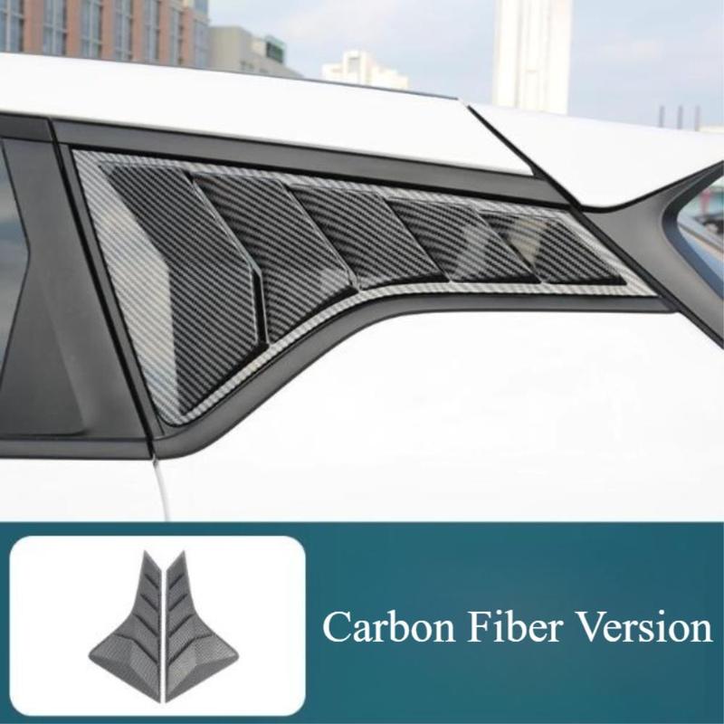 Car Upgrade For Geely Coolray -2025 Triangle Window Blind Spot Cover Sticker Vinyl Decal Exterior Accessories