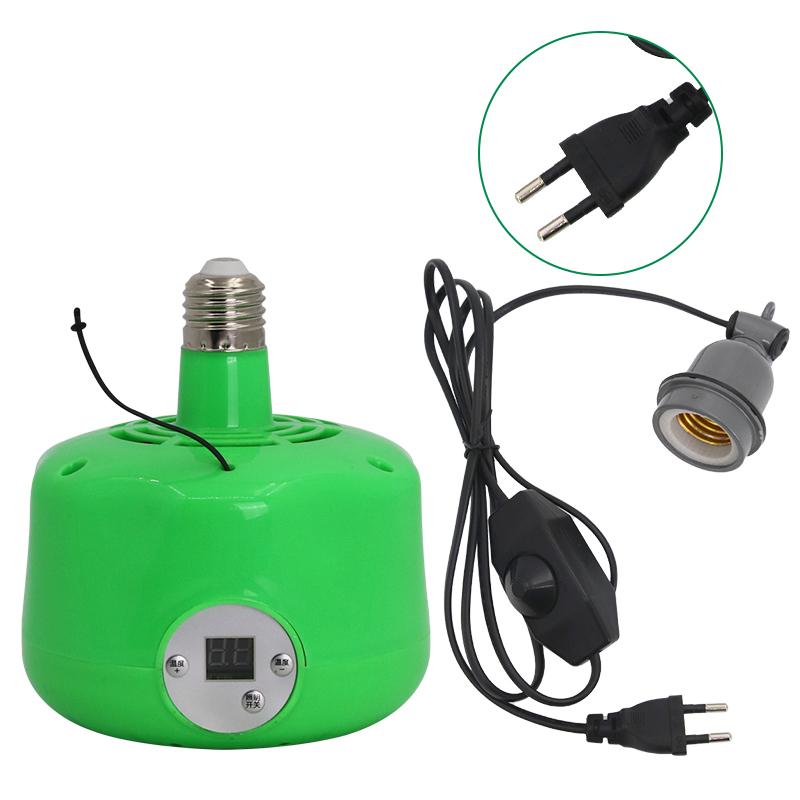 220V Pet Chicken Heating Lamp Air Heater Animal Warm Light Temperature Controll Heater Chick Brooder Heater For Dog Livestock