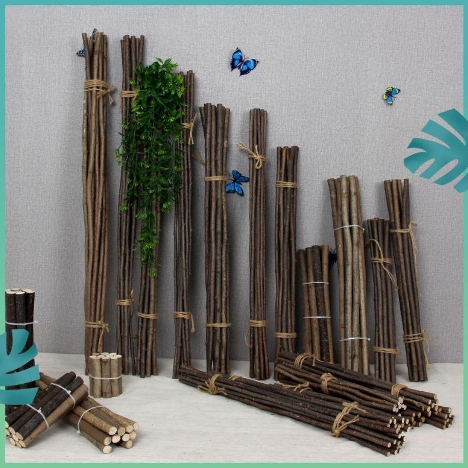 Handmade DIY Wooden Sticks and Branches for Crafts and Kindergarten Projects