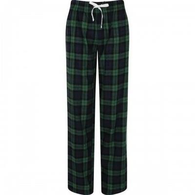 SF Womens/Ladies Tartan Lounge Pants