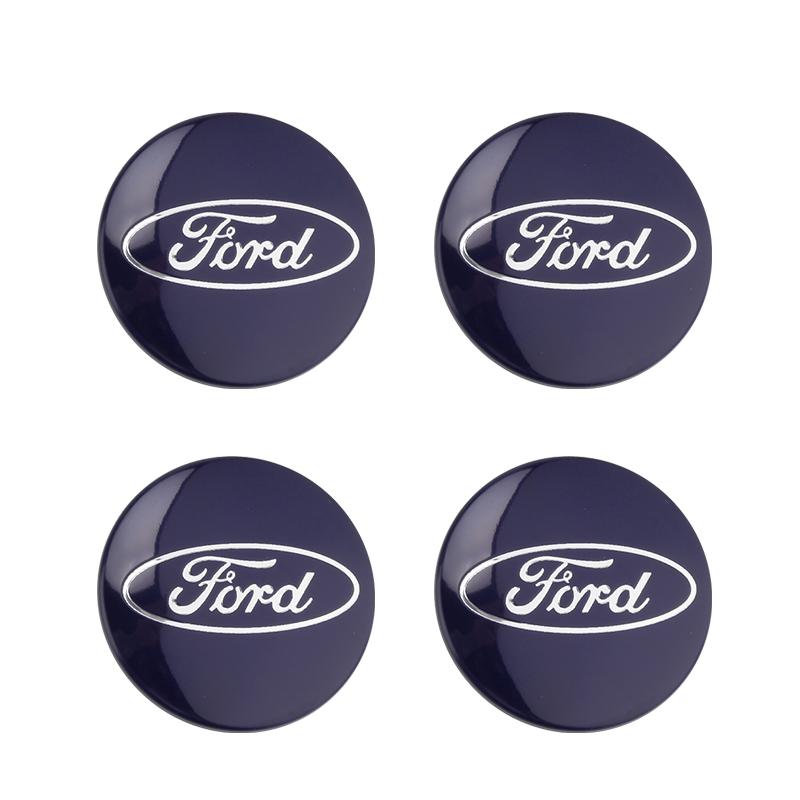 4pcs 54mm Wheel Center Cap Logo Hub Cover Badge Emblem For Ford Focus Mk2 Mk3 Fiesta Ranger WQPOU8 Mondeo Mk4 S-MAX Kuga Mustang Escort
