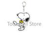 Acrylic Snoopy Keychain Student Cosplay Hanging Decor Boy Cute Anime Cartoon Bag Christmas Pendant Child Birthday Gift