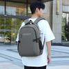 Schoolbag Men's School Bag 1011 New Fashion Leisure Travel Computer Backpack Large Capacity Business Trip Commuter Business Backpack