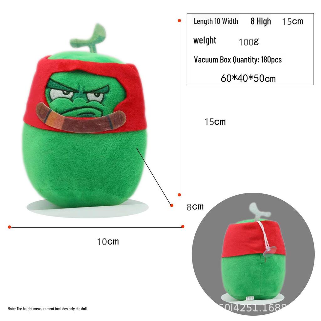 Popular Plant Vs. Zombies Plush Toy Set - Kids' Birthday Gift