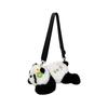 Animal Fluffy Panda Shape Plush Single Shoulder Crossbody Bag Gifts Fashion