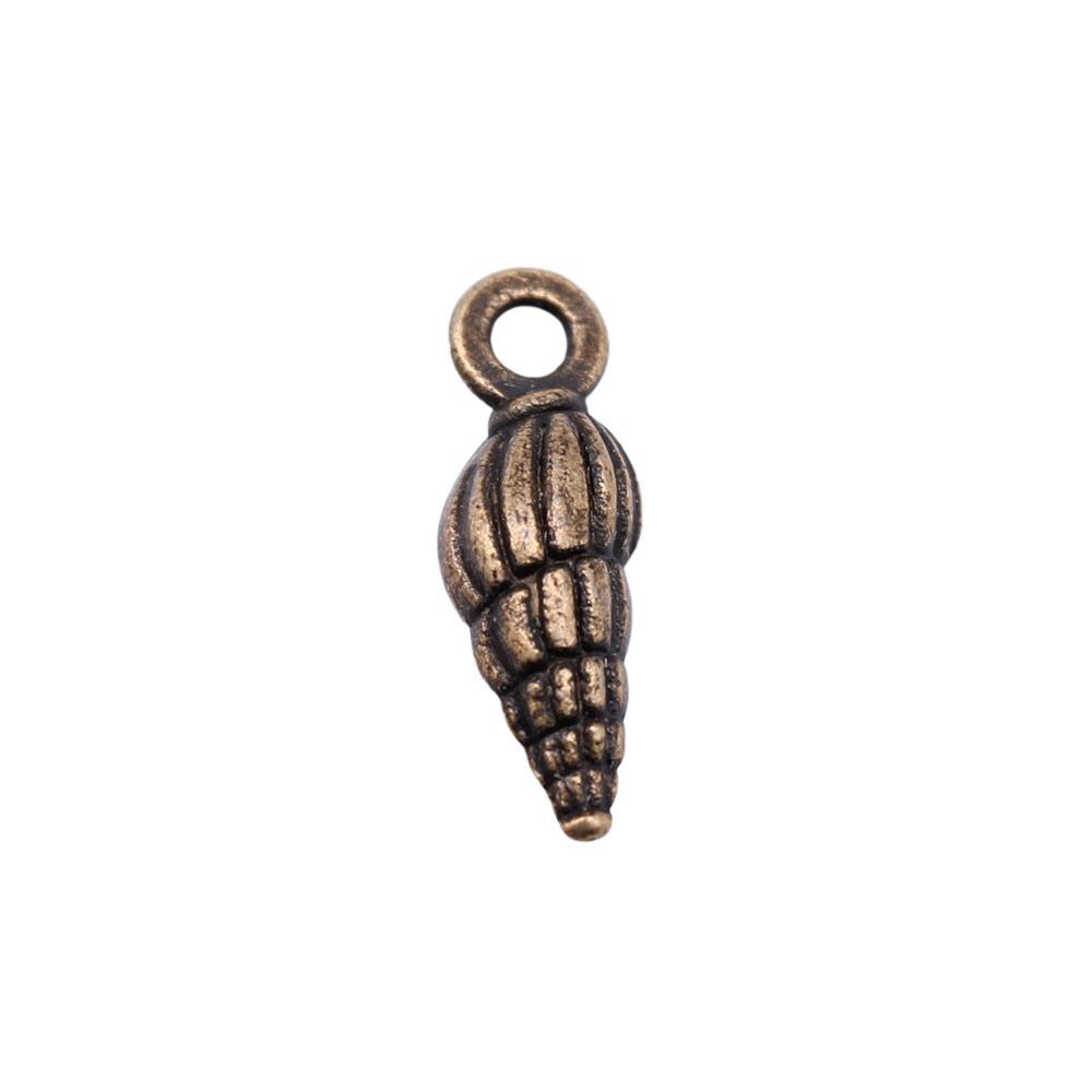 Shell Charms Multi Color Alloy Pendants For Beach Themed DIY Jewelry Accessories