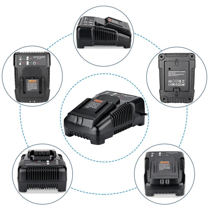 18V Lithium Battery Charger For AEG RIDGID 14.4V 18V Li-Ion Battery Power Tool Battery Charging High Quality Fast Charging
