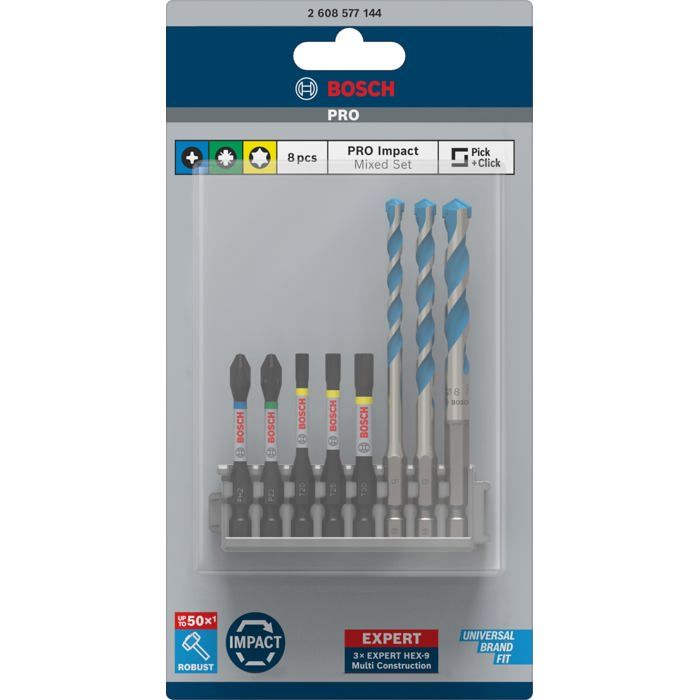 Bosch Professional 8 Pièces As