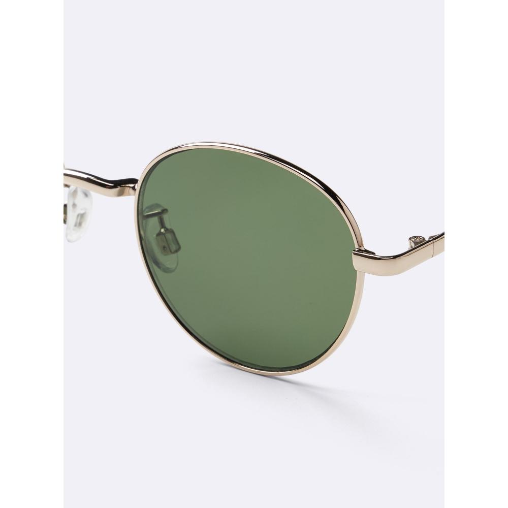 Gu Uv Cut Round Metal Sunglasses