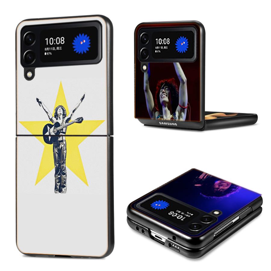 Conan Gray Found Heaven Phone Case For Samsung Z Flip 7 6 5G Galaxy Z Flip4 Z Flip5 Z Flip3 Coque Black Hard PC Shell Protective
