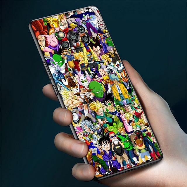 

Phone Case for Xiaomi Poco M3 X4 F4 C40 F1 F3 GT X3 NFC X3 Pro M4 5G F4 GT X4 GT Silicone Cover Dragon Anime G-Gokus Capa Shell Xiaomi Poco C40
