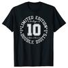 Funny 10 Year Old Gifts 10th Birthday 2015 TShirt Summer Men Women Fashion T Shirts Cotton Short Sleeve Oversized Tshirt Tops