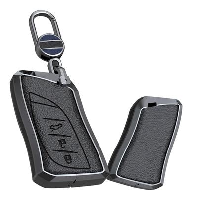 Lexus Exclusive Key Case, Smart Key Holder, Alloy, Genuine Leather, Screwless, ES ES300h,