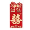 6pcs Blessings Printing Chinese New Year Red Envelope Hot Stamping HongBao Creative Red Packet  2025