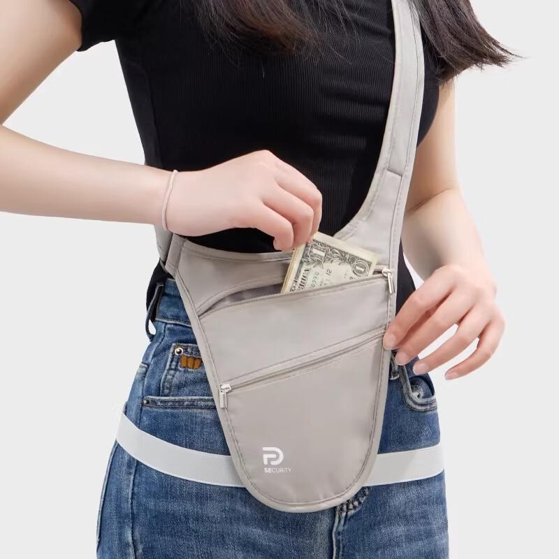 Liomirror Anti-Theft Travel Waist Bag