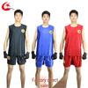 Unisex Sanda Wushu Kickboxing Boxing Summer Training Sleeveless Suit & Shorts for Men, Women, and Children