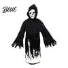 Costume For Special Events Halloween Grim Reaper for Kids Glow-in-the-Dark Cosplay Eye-catching Party Wear Outfit with Scythe Parties Dress-Up