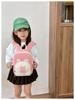 Korean Kids' Spine Protection Cartoon Backpack: Wear-Resistant, Cute, and Casual for Kindergarten.