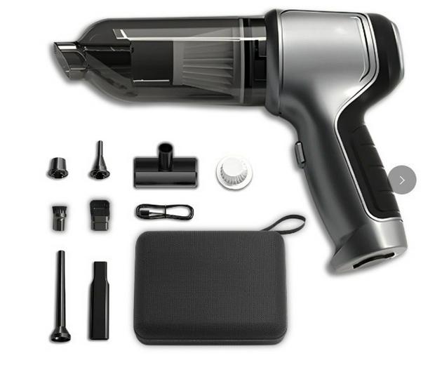 Rechargeable Wireless Handheld Car Vacuum Cleaner with Brushless Motor and High Power Dust Blower