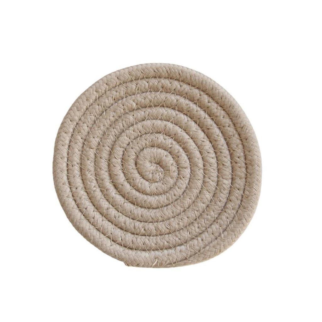 Cotton Rope Heat Insulation Table Mat & Coaster Set