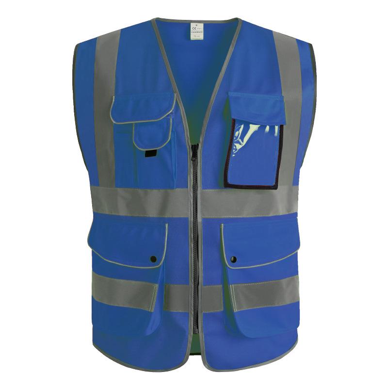 

Xinghua Multi-Pocket Reflective Safety Vest with Logo Printing S/M/L